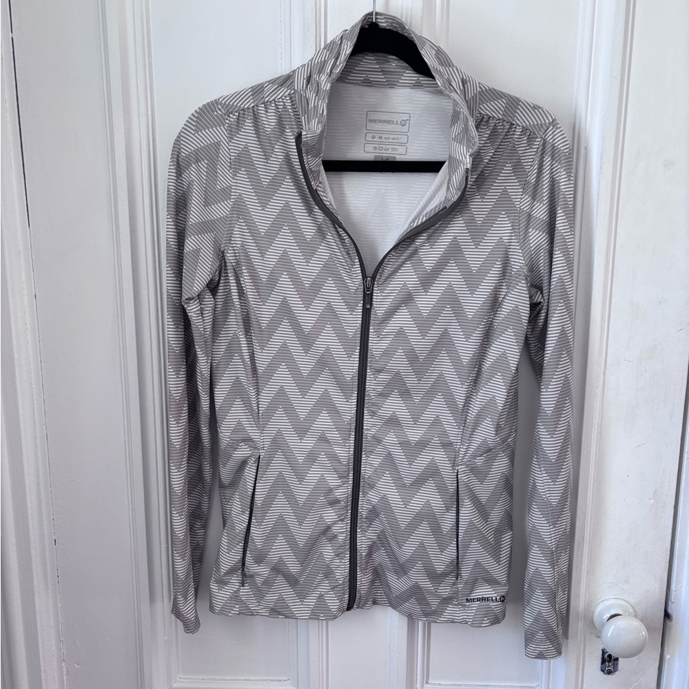 Women’s Merrell Full Zip UPF 50 + Optiwick Active Jacket Size Small